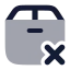 Packageremove icon with bulk rounded style